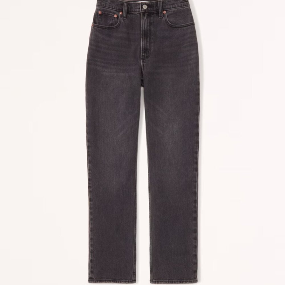 Abercrombie Ultra High Rise 90s Straight Jean Size 31
